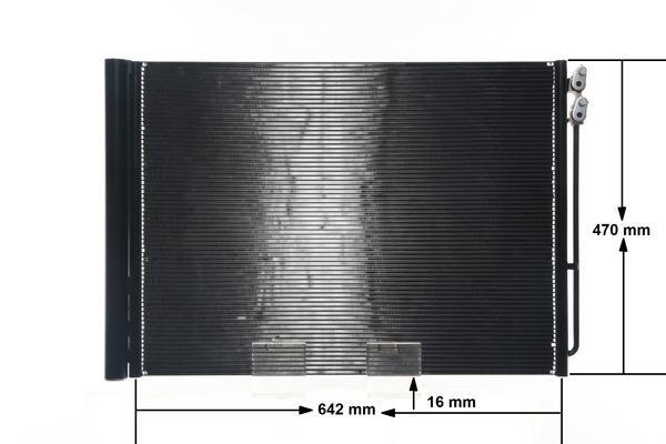 Condenseur, climatisation (Radiateur de climatisation) MAHLE Aftermarket ref. AC 567 000S