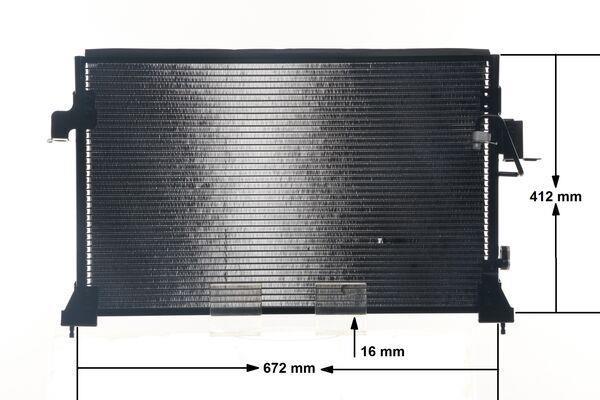 Condenseur, climatisation (Radiateur de climatisation) MAHLE Aftermarket ref. AC 676 000S