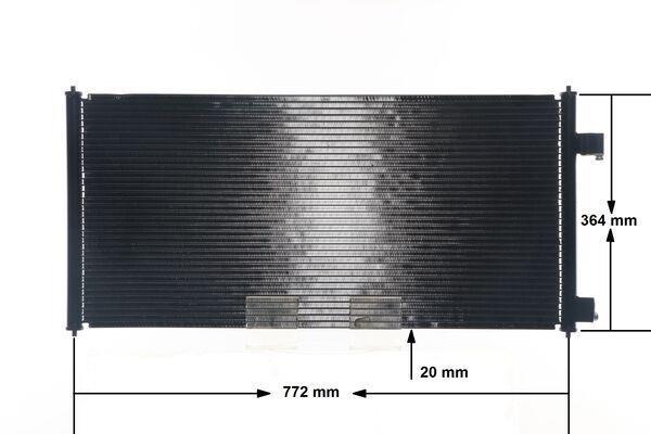 Condenseur, climatisation (Radiateur de climatisation) MAHLE Aftermarket ref. AC 689 000S