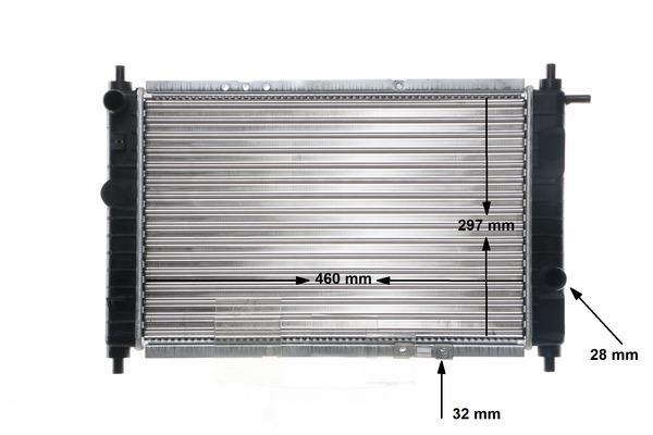 Radiateur moteur (Radiateur de refroidissement) MAHLE Aftermarket CR 129 000S