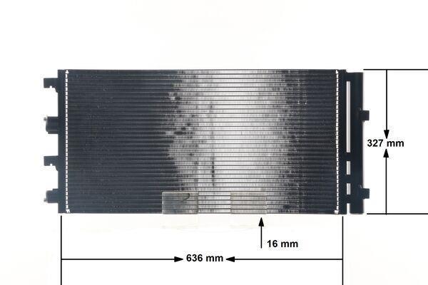 Condenseur, climatisation (Radiateur de climatisation) MAHLE Aftermarket ref. AC 724 000S