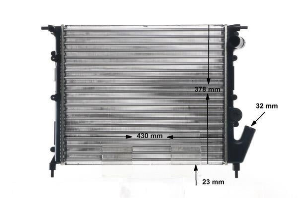 Radiateur moteur (Radiateur de refroidissement) MAHLE Aftermarket ref. CR 149 000S