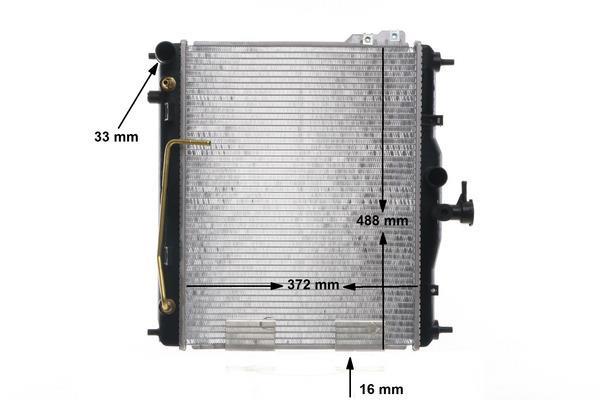 Radiateur moteur (Radiateur de refroidissement) MAHLE Aftermarket CR 1278 000S