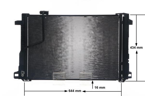 Condenseur, climatisation (Radiateur de climatisation) MAHLE Aftermarket ref. AC 786 000S