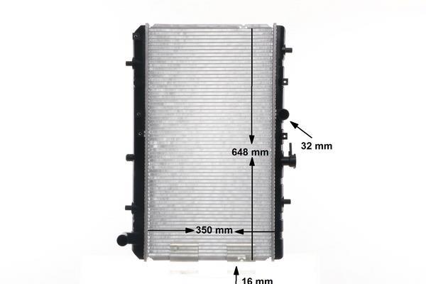 Radiateur moteur (Radiateur de refroidissement) MAHLE Aftermarket CR 1302 000S