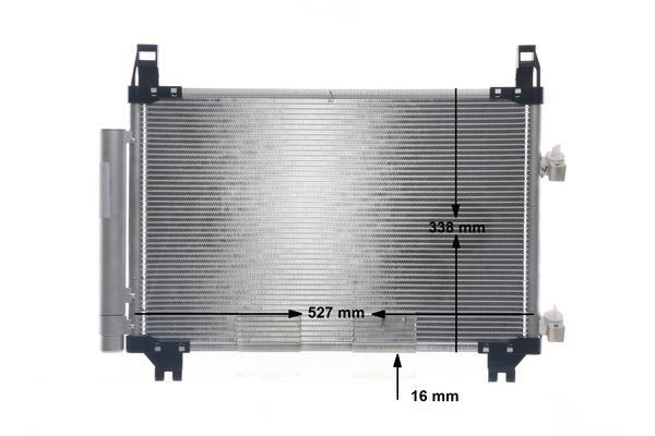 Condenseur, climatisation (Radiateur de climatisation) MAHLE Aftermarket ref. AC 793 000S