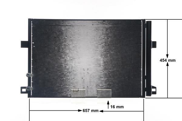 Condenseur, climatisation (Radiateur de climatisation) MAHLE Aftermarket ref. AC 885 000S