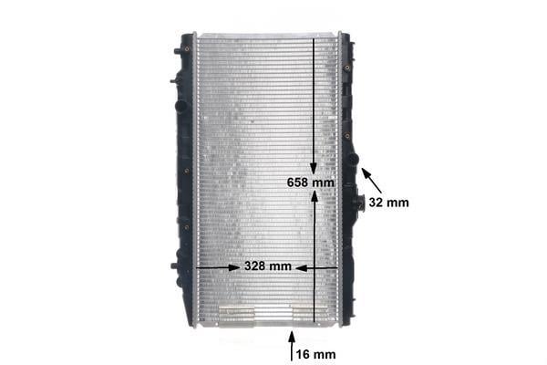 Radiateur moteur (Radiateur de refroidissement) MAHLE Aftermarket ref. CR 200 000S