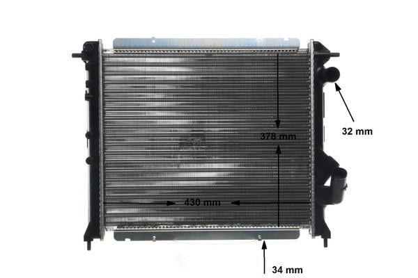 Radiateur moteur (Radiateur de refroidissement) MAHLE Aftermarket ref. CR 209 000S