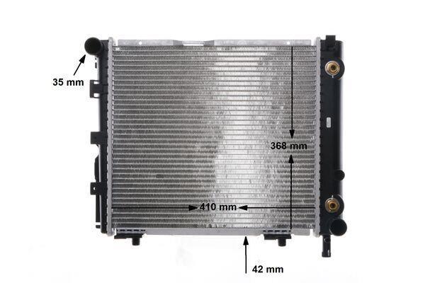 Radiateur moteur (Radiateur de refroidissement) MAHLE Aftermarket CR 256 000S