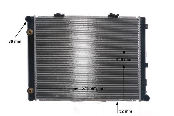 Radiateur moteur (Radiateur de refroidissement) MAHLE Aftermarket CR 263 000S