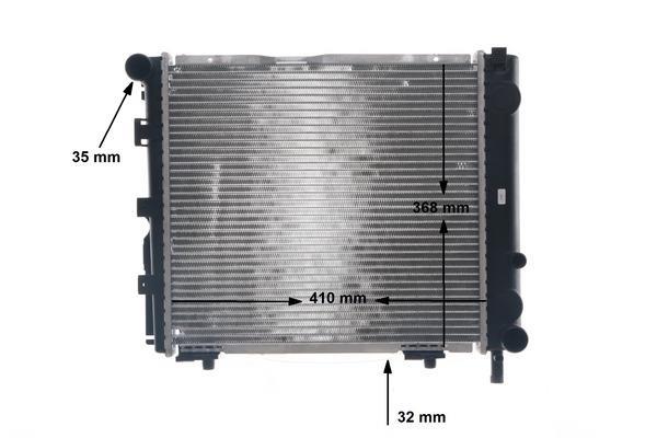 Radiateur moteur (Radiateur de refroidissement) MAHLE Aftermarket CR 275 000S
