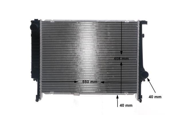 Radiateur moteur (Radiateur de refroidissement) MAHLE Aftermarket CR 277 000S