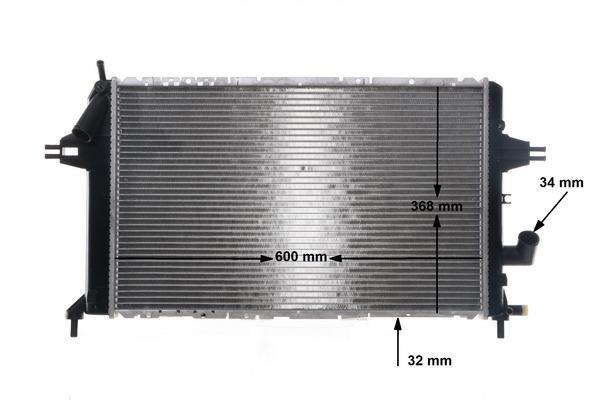 Radiateur moteur (Radiateur de refroidissement) MAHLE Aftermarket CR 305 000S