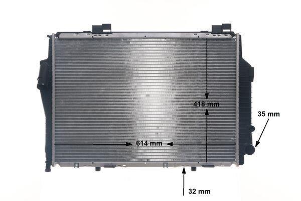 Radiateur moteur (Radiateur de refroidissement) MAHLE Aftermarket ref. CR 307 000S