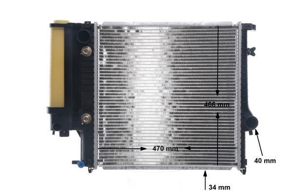 Radiateur moteur (Radiateur de refroidissement) MAHLE Aftermarket CR 333 000S