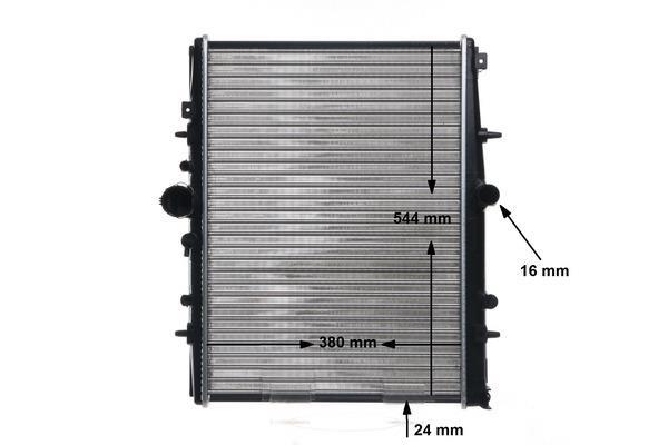 Radiateur moteur (Radiateur de refroidissement) MAHLE Aftermarket CR 393 000S