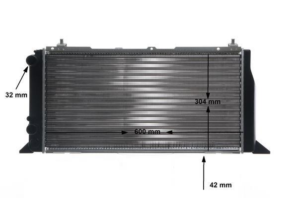 Radiateur moteur (Radiateur de refroidissement) MAHLE Aftermarket CR 397 000S