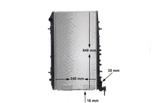 Radiateur moteur (Radiateur de refroidissement) MAHLE Aftermarket CR 435 000S