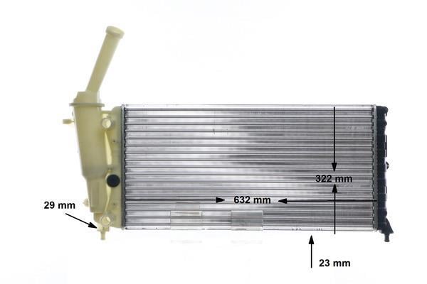 Radiateur moteur (Radiateur de refroidissement) MAHLE Aftermarket ref. CR 2008 000S