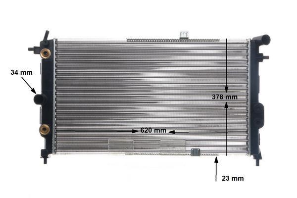 Radiateur moteur (Radiateur de refroidissement) MAHLE Aftermarket CR 440 000S