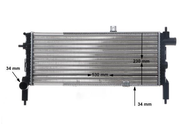 Radiateur moteur (Radiateur de refroidissement) MAHLE Aftermarket CR 442 000S