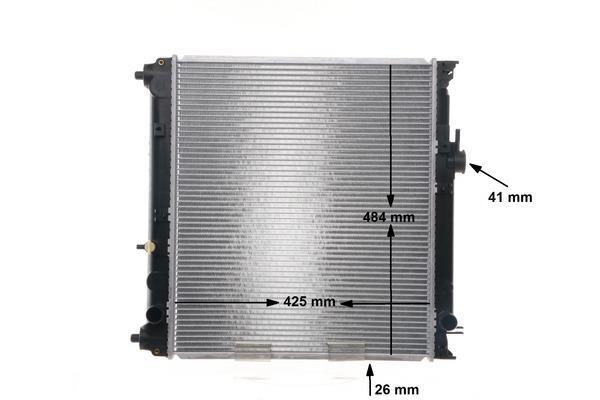 Radiateur moteur (Radiateur de refroidissement) MAHLE Aftermarket CR 466 000S