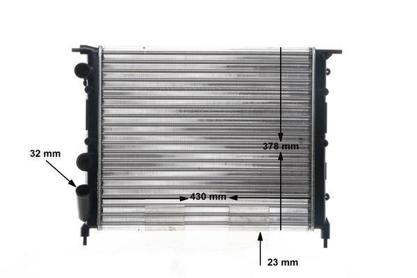 Radiateur moteur (Radiateur de refroidissement) MAHLE Aftermarket CR 476 000S
