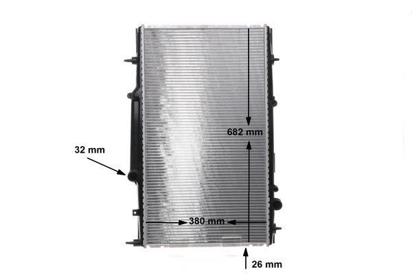 Radiateur moteur (Radiateur de refroidissement) MAHLE Aftermarket CR 503 000S
