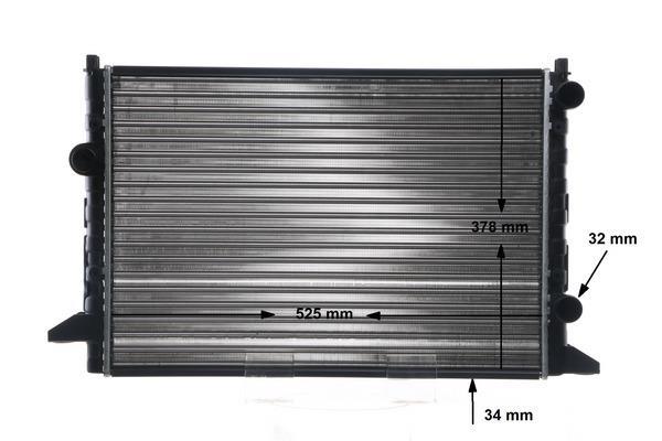 Radiateur moteur (Radiateur de refroidissement) MAHLE Aftermarket ref. CR 508 000S