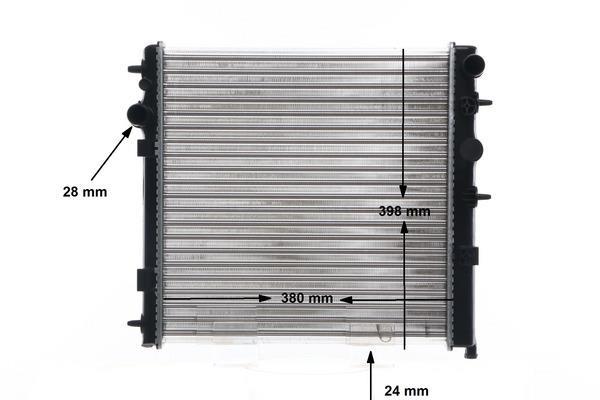 Radiateur moteur (Radiateur de refroidissement) MAHLE Aftermarket CR 558 001S
