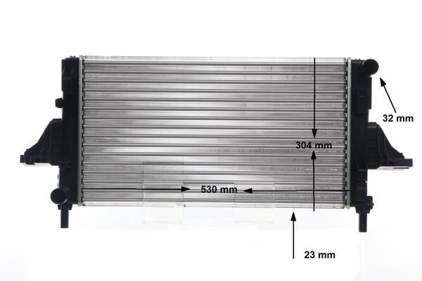 Radiateur moteur (Radiateur de refroidissement) MAHLE Aftermarket CR 609 000S