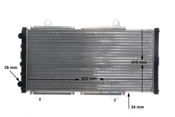 Radiateur moteur (Radiateur de refroidissement) MAHLE Aftermarket CR 618 000S
