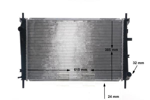 Radiateur moteur (Radiateur de refroidissement) MAHLE Aftermarket CR 629 000S