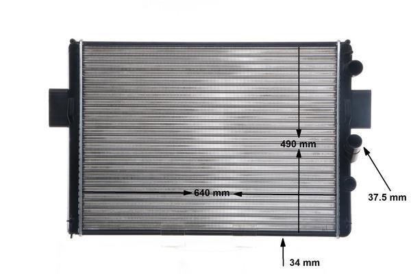 Radiateur moteur (Radiateur de refroidissement) MAHLE Aftermarket CR 633 000S