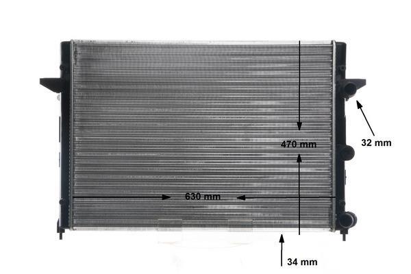 Radiateur moteur (Radiateur de refroidissement) MAHLE Aftermarket CR 640 000S