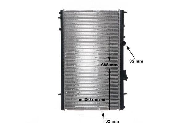 Radiateur moteur (Radiateur de refroidissement) MAHLE Aftermarket ref. CR 800 000S