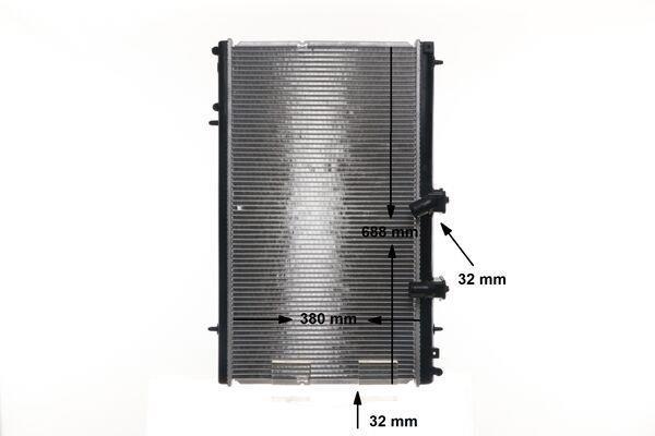 Radiateur moteur (Radiateur de refroidissement) MAHLE Aftermarket ref. CR 802 000S