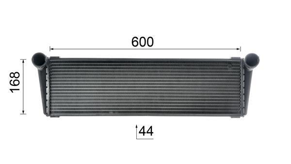 Radiateur moteur (Radiateur de refroidissement) MAHLE Aftermarket ref. CR 1195 000P