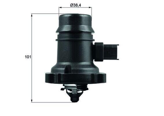 Thermostat d'eau (Calorstat) MAHLE Aftermarket ref. TM 37 103