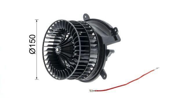 Pulseur d'air habitacle (Ventilateur habitacle) MAHLE Aftermarket ref. AB 59 000S
