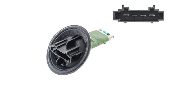Résistance, pulseur d'air habitacle (Élément de commande, chauffage/ventilation) MAHLE Aftermarket ref. ABR 39 000P