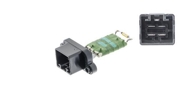 Résistance, pulseur d'air habitacle (Élément de commande, chauffage/ventilation) MAHLE Aftermarket ABR 105 000P