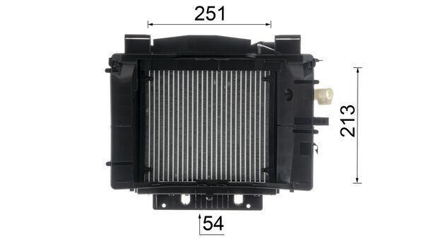 Evaporateur climatisation MAHLE Aftermarket ref. AE 195 000P