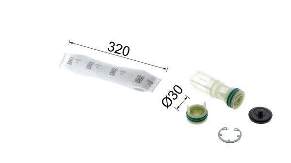 Filtre déshydrateur du circuit de climatisation MAHLE Aftermarket AD 317 000P
