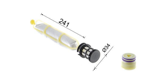 Filtre déshydrateur du circuit de climatisation MAHLE Aftermarket AD 316 000P