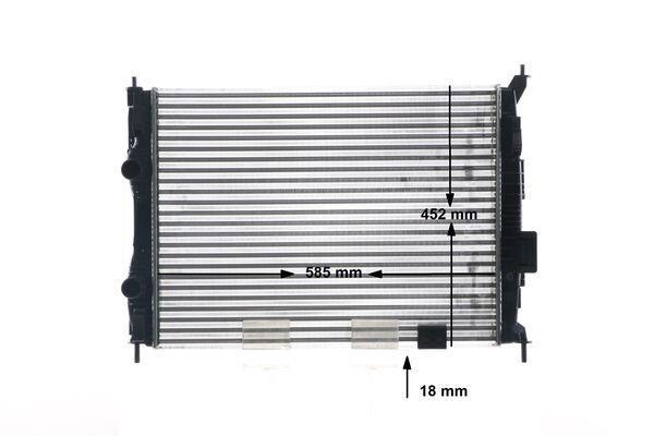 Radiateur moteur (Radiateur de refroidissement) MAHLE Aftermarket CR 14 000S