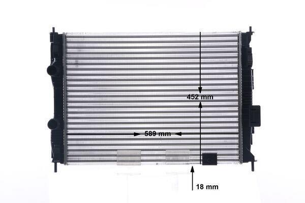 Radiateur moteur (Radiateur de refroidissement) MAHLE Aftermarket CR 15 000S