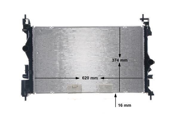 Radiateur moteur (Radiateur de refroidissement) MAHLE Aftermarket CR 1199 000S