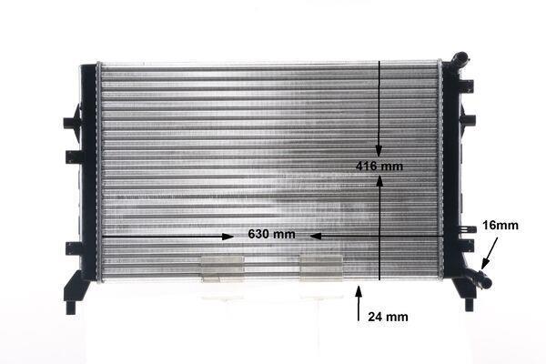 Radiateur moteur (Radiateur de refroidissement) MAHLE Aftermarket CR 1382 000S